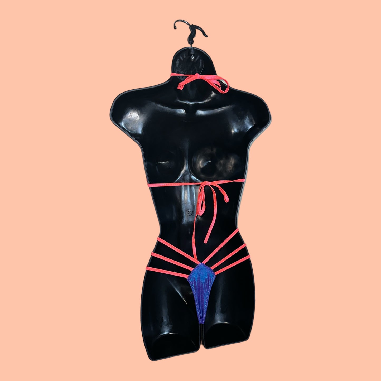 Indigo Strappy Monokini