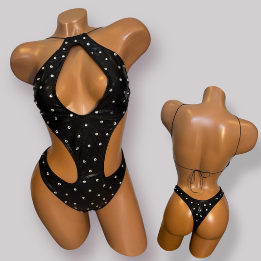 Bling Brooklyn Bodysuit - Black